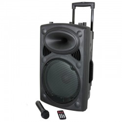 location Enceinte sono complète 450 w - HF - USB - pieds vannes