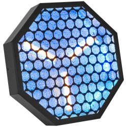 Location projecteur LED vintage Mac Mah Ambero à Lorient et Vannes – Ambre & RGB pour scène et déco