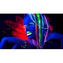 Location projecteur UV 400 W lumière noire grande surface Vannes