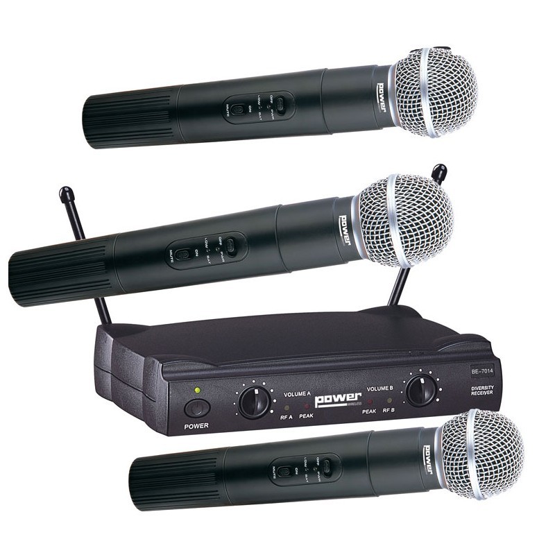 Microphones sans fil : Microphones et accessoires